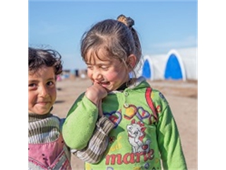 Meisjes van Mosul, Irak,  Hasansham camp